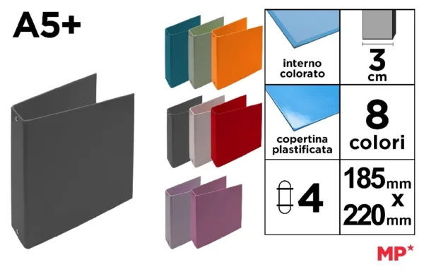 MP RACCOGLITORE 4 ANELLI 18.5X22 D3 COL. PLUS