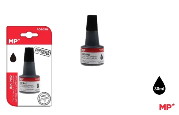 MP INCHIOSTRO PER TIMBRI 30ML NERO