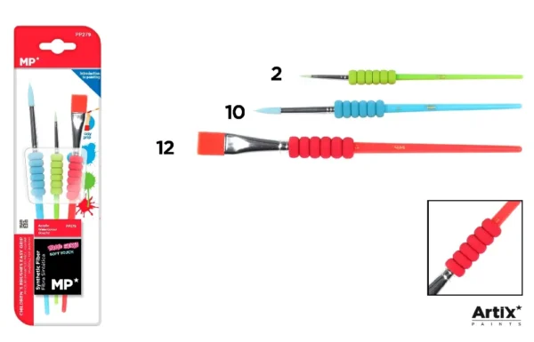 MP SET 3 PENNELLI SCOLASTICI EASY GRIP