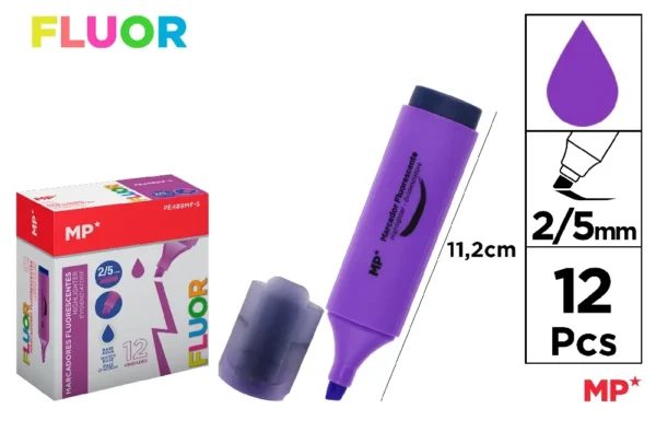 MP EVIDENZIATORE 2-5MM VIOLA FLUO