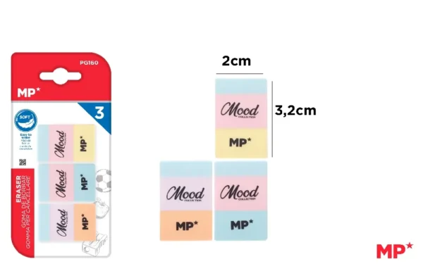 MP GOMMA DA CANCELLARE 32X20MM 3PZ MOOD