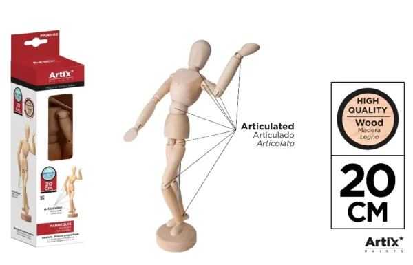 ARTIX MANICHINO DA DISEGNO 20CM