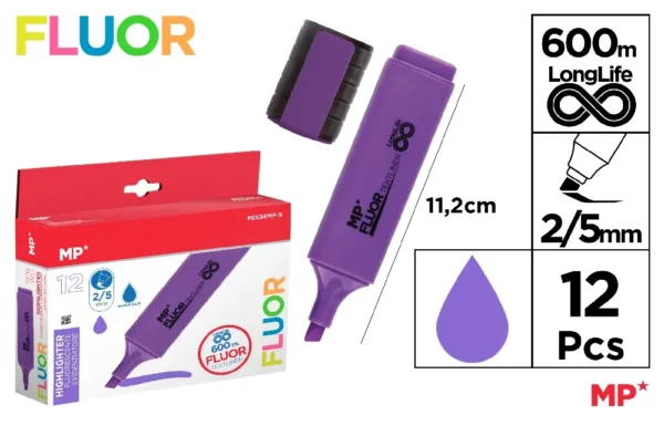 MP EVIDENZIATORE SOFT 2-5MM VIOLA FLUO