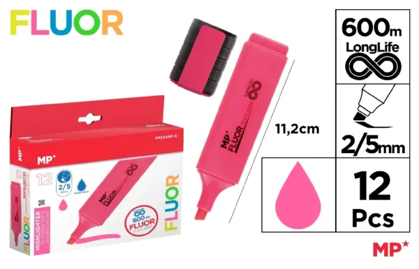 MP EVIDENZIATORE SOFT 2-5MM ROSA FLUO