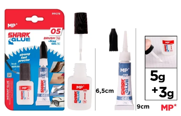 MP COLLA ISTANT PENNELLO 5G + GEL 3G