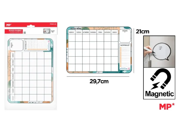 MP PLANNING MAGNETICO SETTIMANALE A4