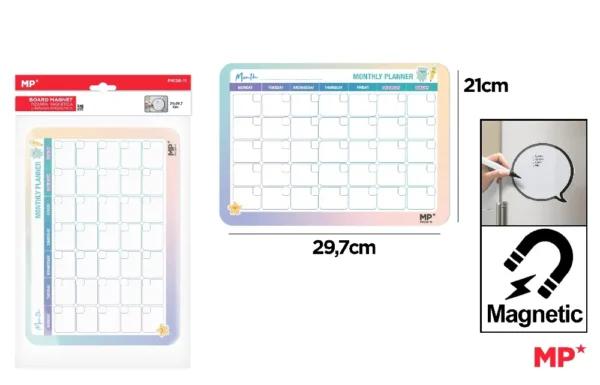 MP PLANNING MAGNETICO MENSILE A4