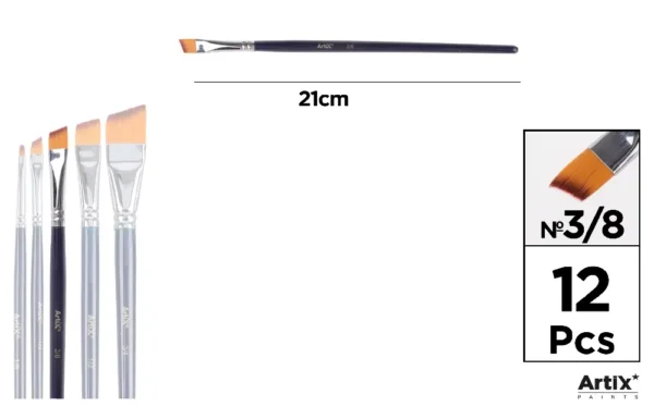 ARTIX PENNELLO PROF SMUSSATO 3/8 12PZ BLU