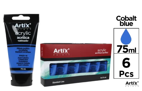 ARTIX VERNICE ACRILICA 75ML BLU COBALTO