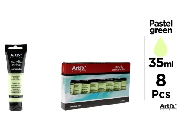 ARTIX VERNICE ACRILICA 35ML VERDE MELA
