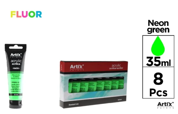 ARTIX VERNICE ACRILICA 35ML VERDE ELETTRICO
