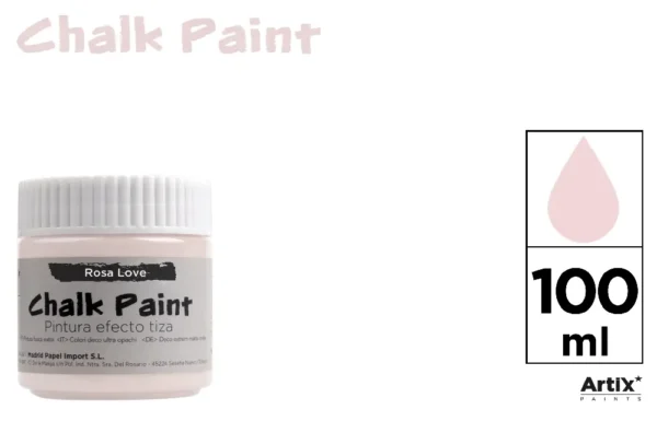 ARTIX VERNICE EFFETTO GESSO 100ML ROSA