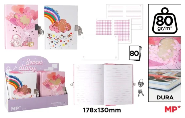 MP QUADERNO SEGRETO CON CHIUSURA