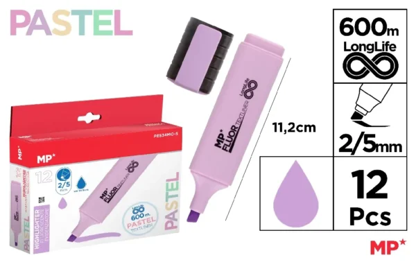 MP EVIDENZIATORE SOFT 2-5MM VIOLA PASTELLO