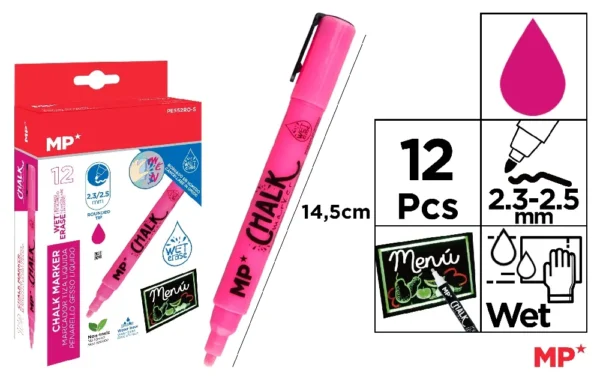 MP GESSO LIQUIDO CANC. UMIDO 2.3MM ROSA