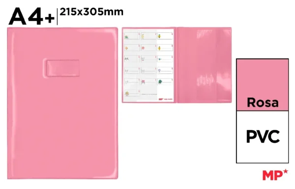 MP COPRIMAXI ROSA CON ETICHETTE PERSONALIZZATE