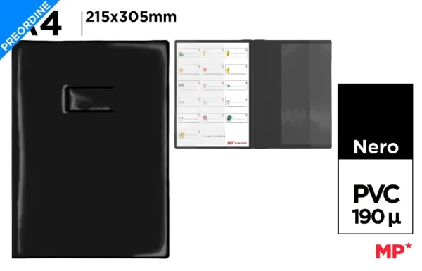 MP COPRIMAXI NERO CON ETICHETTE PERSONALIZZATE