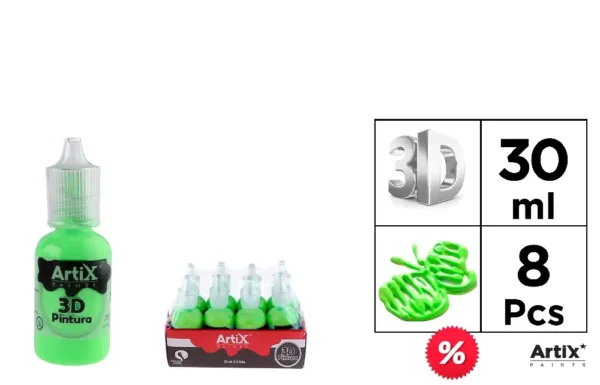 ARTIX PITTURA 3D 30ML VERDE MELA