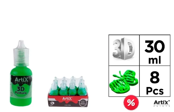 ARTIX PITTURA 3D 30ML VERDE PRATO