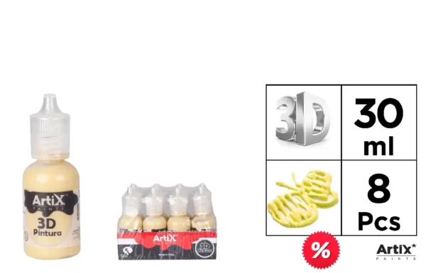 ARTIX PITTURA 3D 30ML VANIGLIA