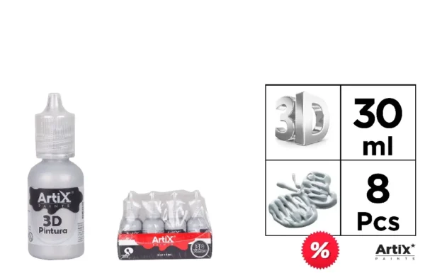 ARTIX PITTURA 3D 30ML GRIGIO SCURO