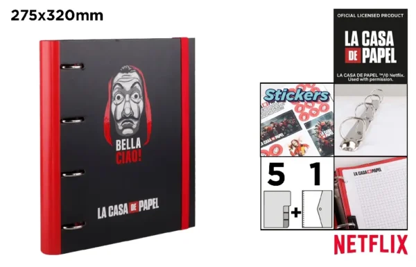 NETFLIX RACC. CARPEBLOCK 4 ANELLI Fº CON RICARICA