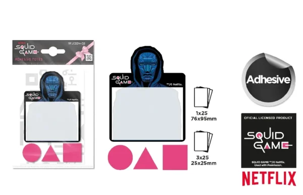 NETFLIX NOTE ADESIVE DECORATE