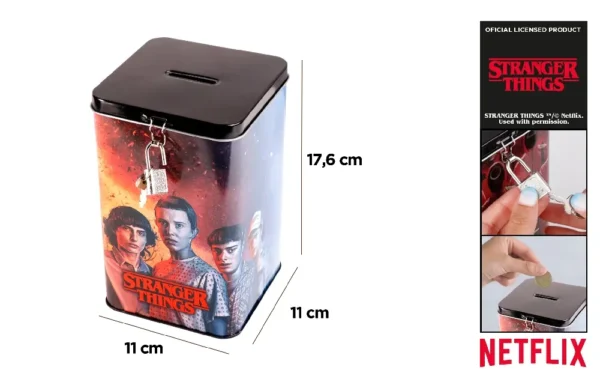 NETFLIX SALVADANAIO IN METALLO