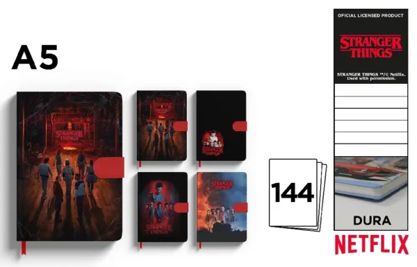NETFLIX NOTEBOOK 13,4x19 cm