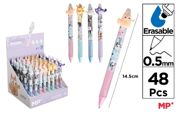 MP PENNA CANCELLABILE A FANTASIA BLU 0,5MM