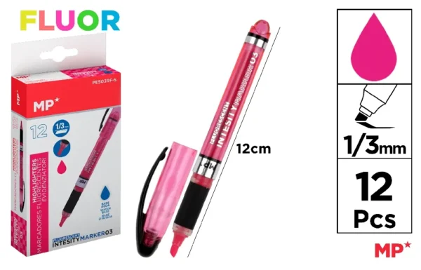 MP EVIDENZIATORE A PENNA 1-3MM ROSA FLUO