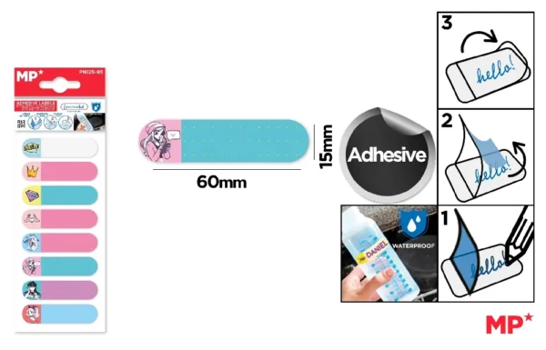 MP ETICHETTE ADESIVE PLASTIFICATE