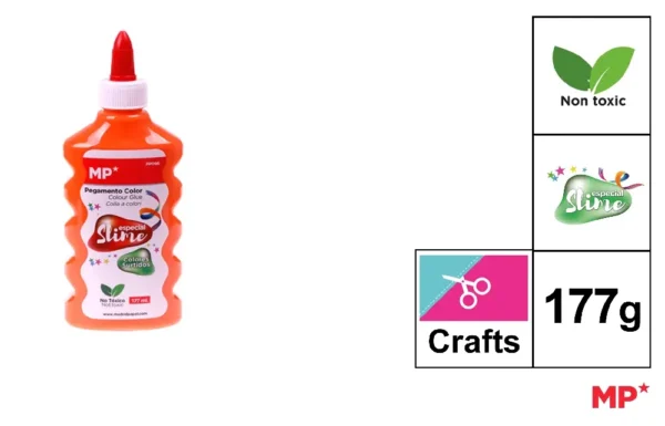 MP COLLA COL. FLUO 177ML ARANCIO