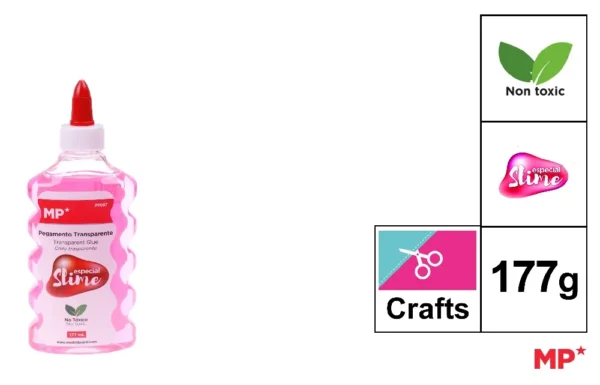 MP COLLA COL. TRASPARENTE 177ML ROSA