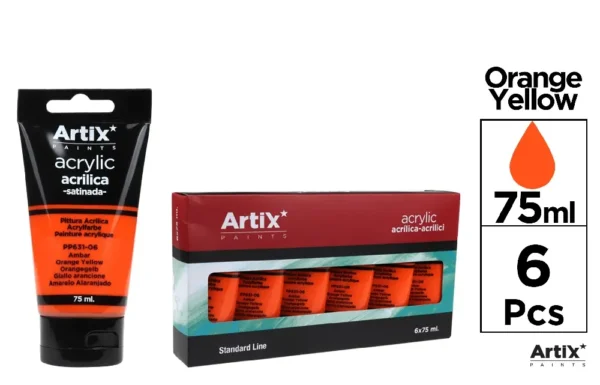 ARTIX PITTURA ACRILICA 75ML ARANCIONE