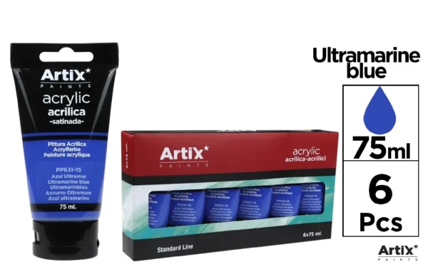 ARTIX PITTURA ACRILICA 75ML BLU MARINO