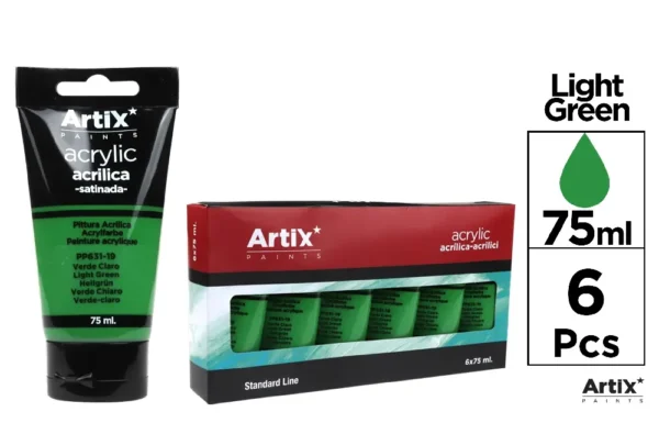 ARTIX PITTURA ACRILICA 75ML VERDE CHIARO