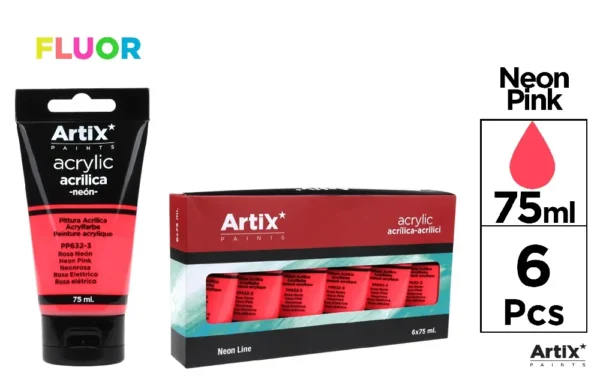 ARTIX PITTURA ACRILICA 75ML ROSA ELETTRICO