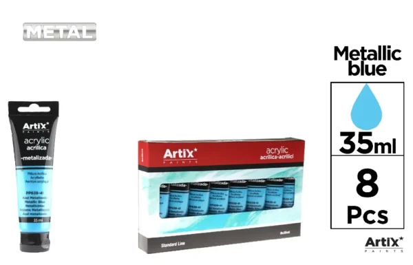 ARTIX PITTURA ACRILICA 35ML BLU METAL