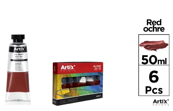 ARTIX PITTURA AD OLIO PROF. 50ML ROSSO OCRA