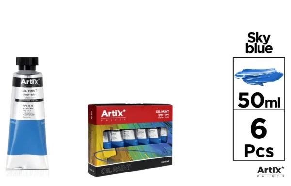 ARTIX PITTURA AD OLIO PROF. 50ML CELESTE
