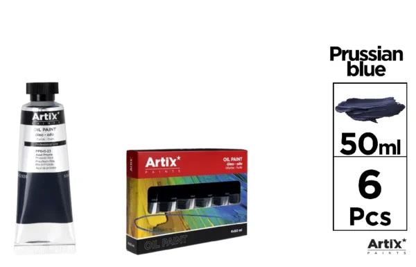 ARTIX PITTURA AD OLIO PROF. 50ML BLU DI PRUSSIA
