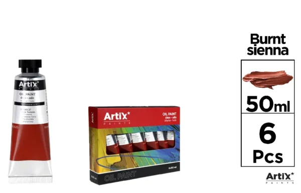 ARTIX PITTURA AD OLIO PROF. 50ML TERRA SIENA BRU