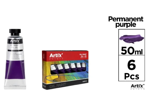 ARTIX PITTURA AD OLIO PROF. 50ML VIOLA PERMANENT