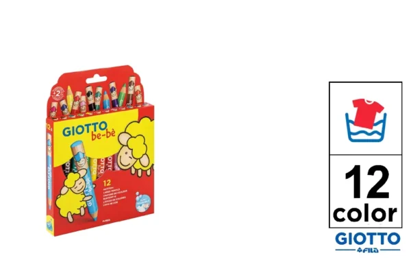 GIOTTO BEBE MATITONI CONF. 12PZ