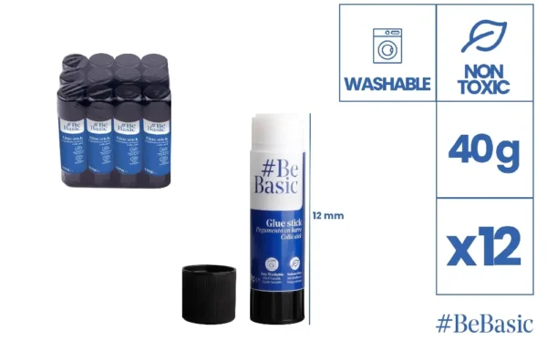 BE BASIC COLLANTE IN BARRA CON BLISTER 2 PZ X 40 G