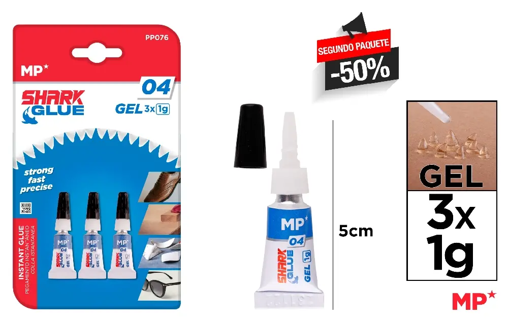 MP COLLA GEL ISTANTANEA 1G 3PZ