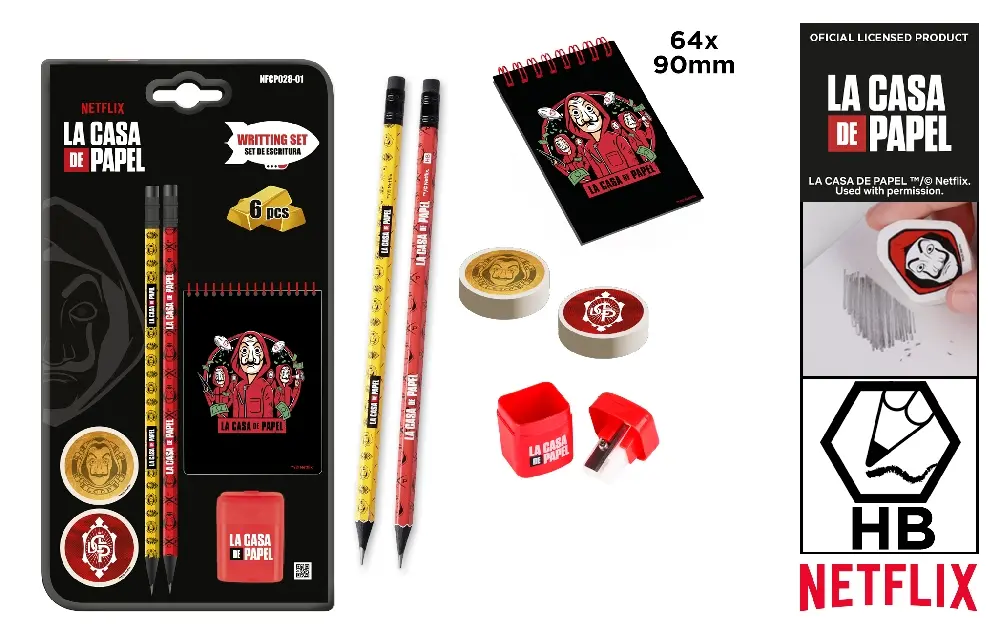 NETFLIX SET PER SCRITTURA