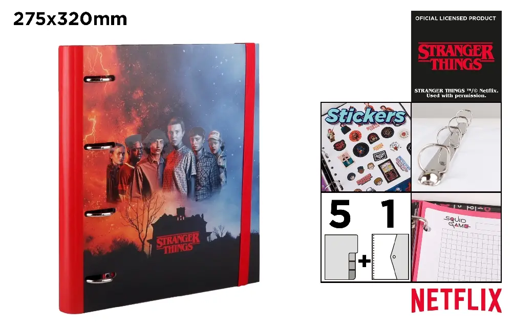 NETFLIX RACC. CARPEBLOCK 4 ANELLI Fº CON RICARICA