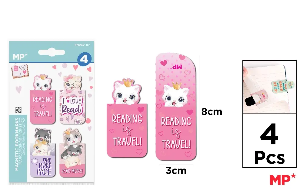 MP SEGNALIBRO MAGNETICO 4PZ